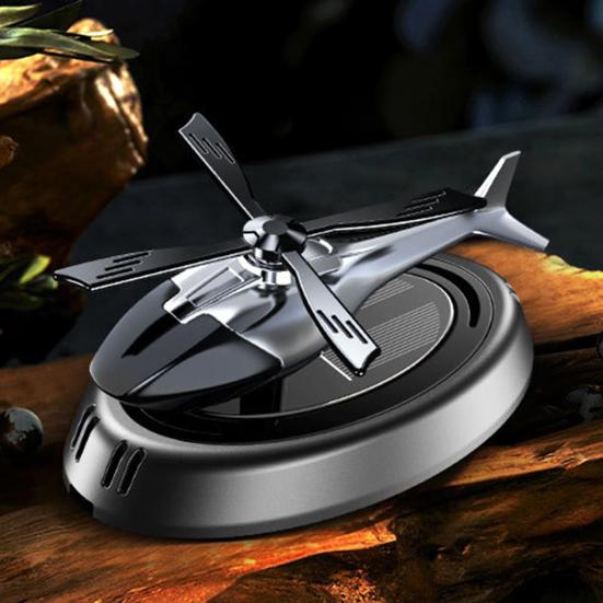 Автомобильная ароматерапия, духи на солнечной энергии с вертолетом, автомобильные эфирные натуральные масла, долговечный аромат, украшение