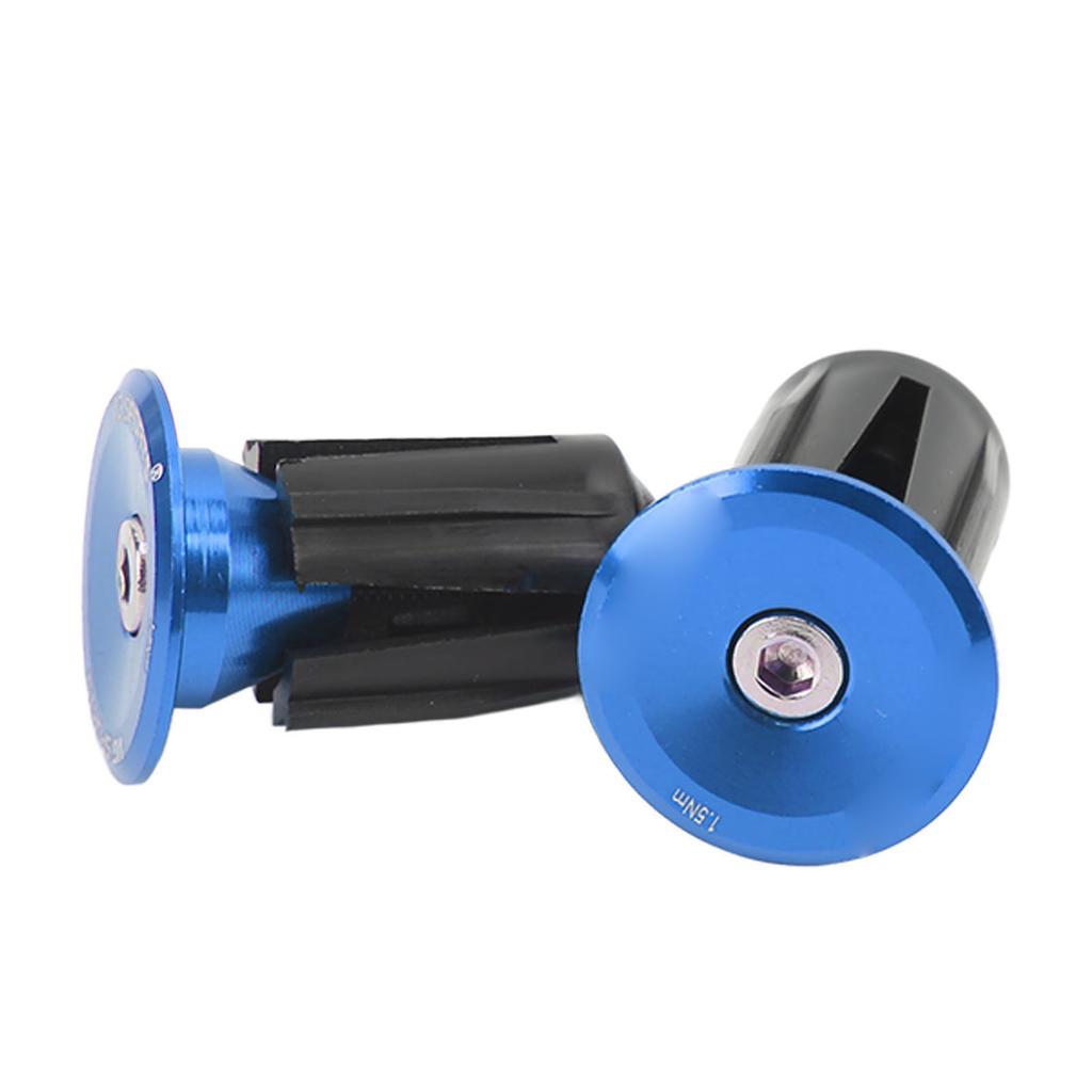 2pcs Handlebar Plug Aluminium Plastic Light Weight Bike Bar End Plug for Mountain Bikes Road Bikes