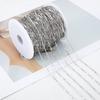 Не выцветающая 1 метр Нержавеющая сталь Золотой и Серебряный Цвет Витая Цепь Звенья Цепи Оптовые Цепи для DIY Ожерелья Браслета Изготовления Украшений