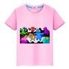 Rainbow Friends Cute T Shirt for Kids Boy 10years Cotton Short Tops Anime Tees Boy Girls Clothes Summer Casual Kids Clothes Gift