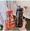 1000ml High-Temp Resistant Sports Water Bottle - Large Capacity, Food-Grade Plastic for Men & Women, Ideal for Outdoor Activities