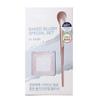 Блестящие запеченные румяна 2,4 г, кисть Plan 08 Cotton Melts, 1 шт.