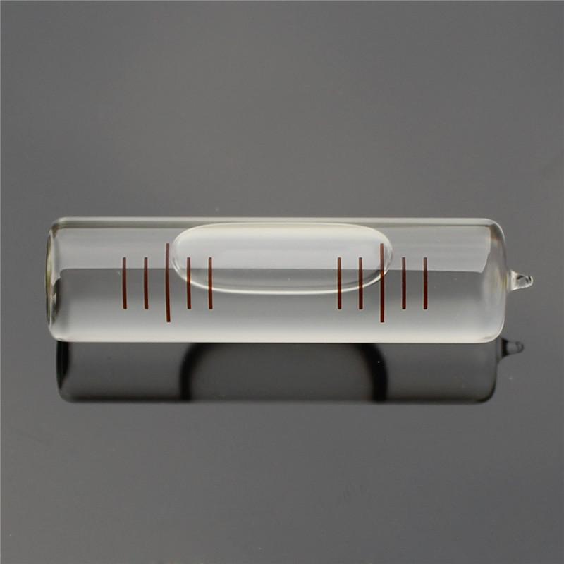 Высокоточный многоспецификационный стеклянный трубчатый горизонтальный пузырьковый цилиндрический уровень пузырьковая полоска нивелировочный диаметр 12 мм