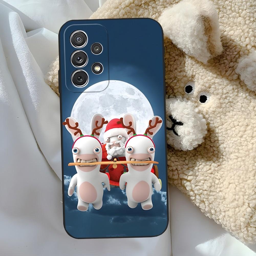 Raving Rabbids Phone Case for Sumsung Galaxy S24 S23 S22 S21 S20 A24 A34 A54 A53 N20 M54 Fe Plus Ultra Cover