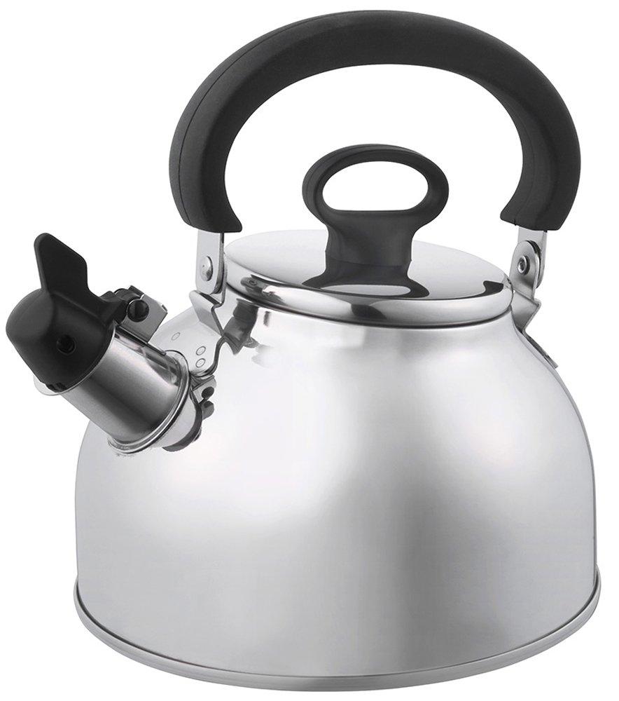 Чайник Cookvessel FIKA из нержавеющей стали, 2,3 л, черный, FIKASTH-23 BK