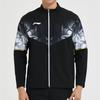 Li Ning Feather Series International Team Competition Cool And Dry Stand воротник цветные блоки длинный рукав спортивная куртка мужские куртки черный AYYS019-2