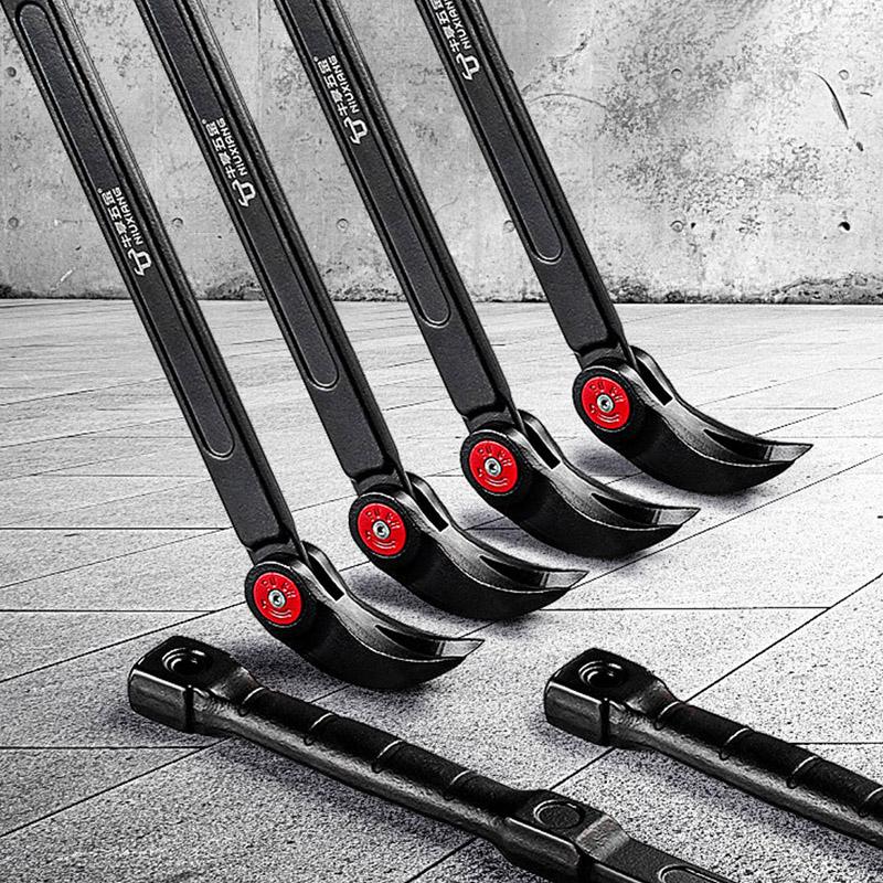 Pry Bar Tool Heavy Duty Woodworking Tool with Round Grip Nail Puller Perfect End Adjustment Tool for Woodworking Remover