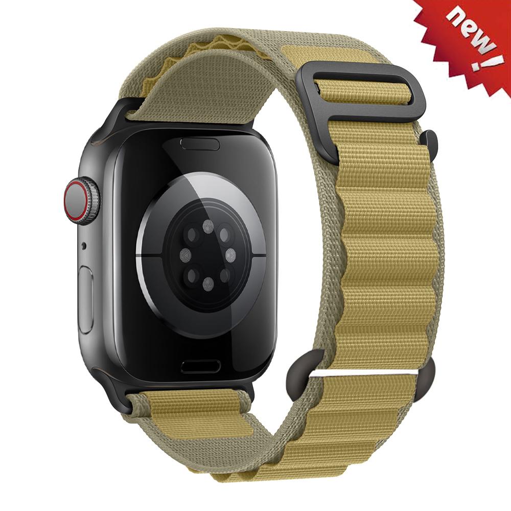 For Apple watch Ultra2 band 49mm 40mm 44mm 45mm 46mm 42mm 41mm Alpine loop Correas bracelet iwatch series 9 7 8 se 3 10 11 Strap
