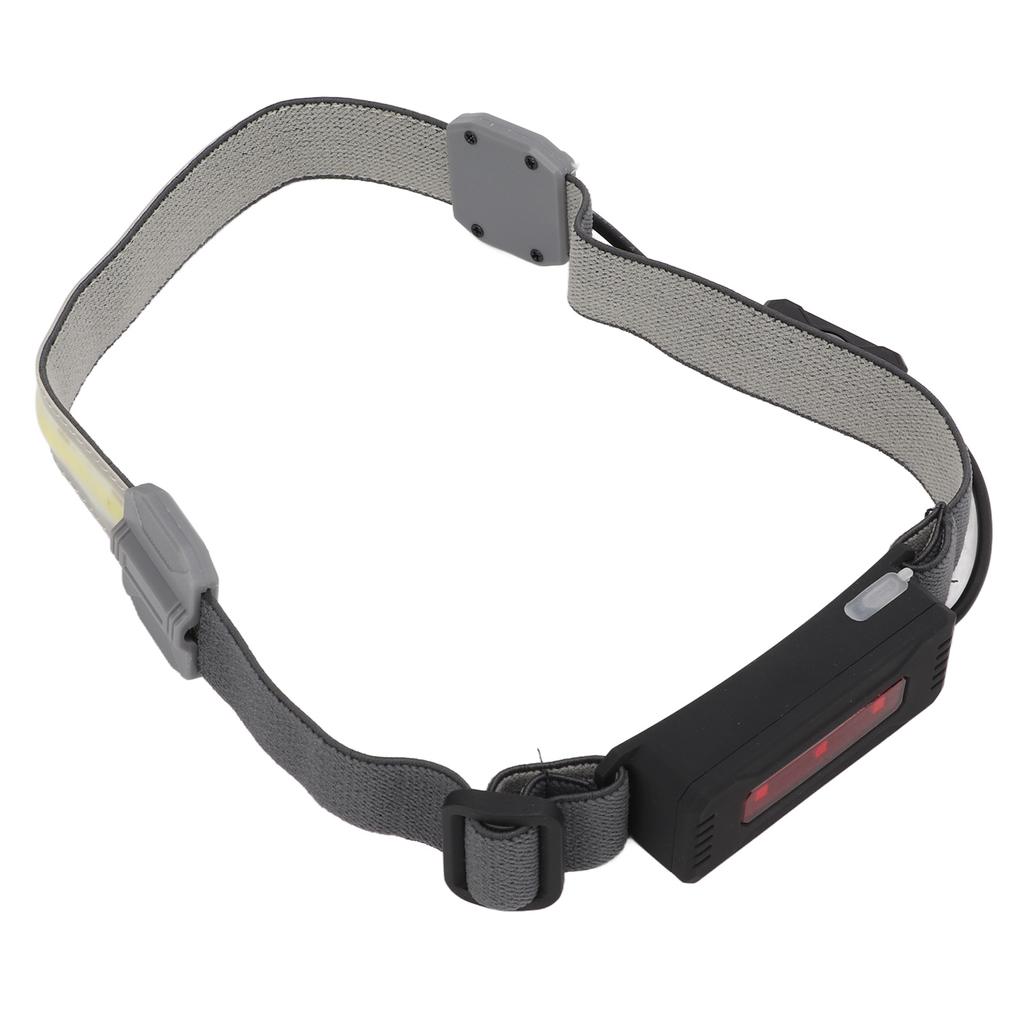 COB Налобный фонарь Мини Перезаряжаемый Портативный USB Налобный фонарь для Велоспорта и Бега на Открытом воздухе