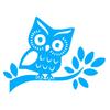 Lovely Owl Branch Car Vehicle Body Window Reflective Decals Sticker Decoration