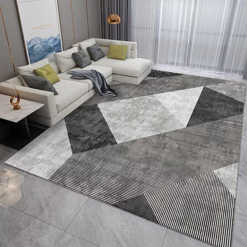 Роскошный Золотой Легко Чистящийся Ковер для Декора Спальни Нескользящий Высококачественный Коврик для Ванной Комнаты IG Прочный Ковер для Гостиной Приятный для Кожи