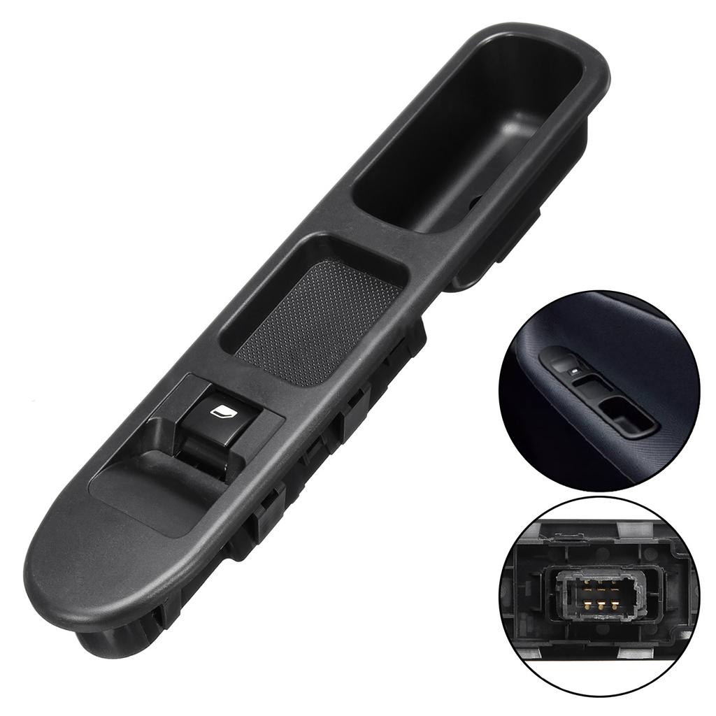 Автомобильный стеклянный электрический переключатель окон, 6 контактов, главный переключатель мощности пассажира для Peugeot 207 2007-2015 6490HQ 6554HJ