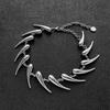 2024 Unisex Chunky Metal Chili Necklace: High-End European & American Designer Choker