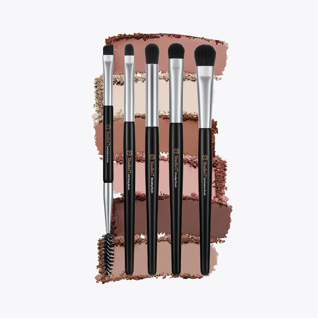 Eye Makeup Brush Set Eyeshadow Brush Eyeshadow Brush Eye Makeup Brush Set Present Gift Korean Cosmetics Oryang Olive Young [studio17] (5-piece Set)