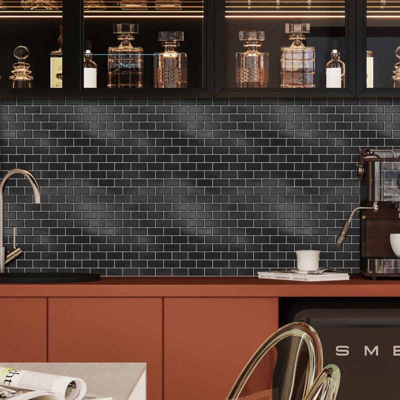 10 шт. 3D наклейки на плитку самоклеящиеся водонепроницаемые наклейки на стену кухня ванная комната украшение для дома