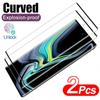 2 шт. изогнутое защитное стекло из закаленного стекла для Samsung Galaxy S21 S20 S24 S22 Plus Ultra S23 FE Note 9 20 10 Plus S10 S9 стекло