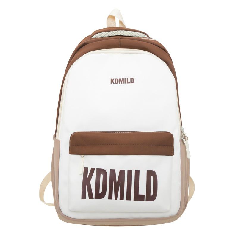 Школьная сумка большой вместимости, женский младшеклассник, старшеклассник, цветной контрастный рюкзак, дорожный рюкзак