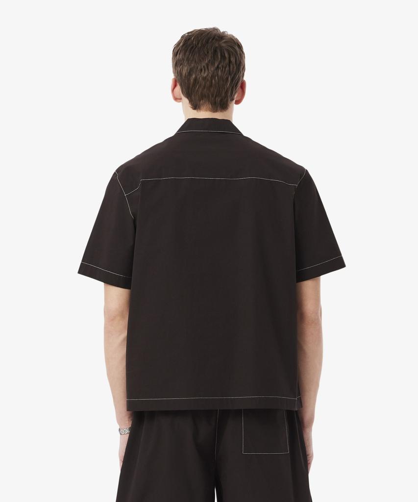 Мужская белая рубашка-свитер LACOSTE Ch1268-56G 3La