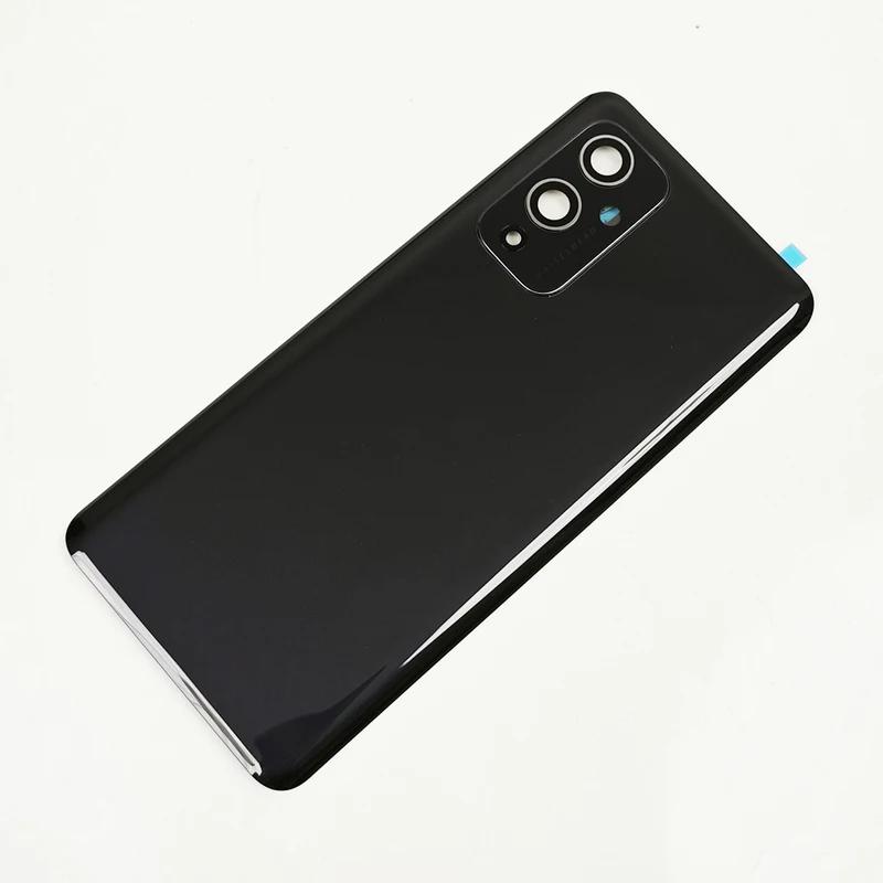 Задняя стеклянная крышка A+ для OnePlus 9, 1+9, сменная батарея задней дверцы, задняя крышка корпуса с клеем