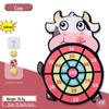 Interactive Children's Sticky Ball Dartboard for Indoor and Outdoor Use, Educational Toy for Parents and Kids.