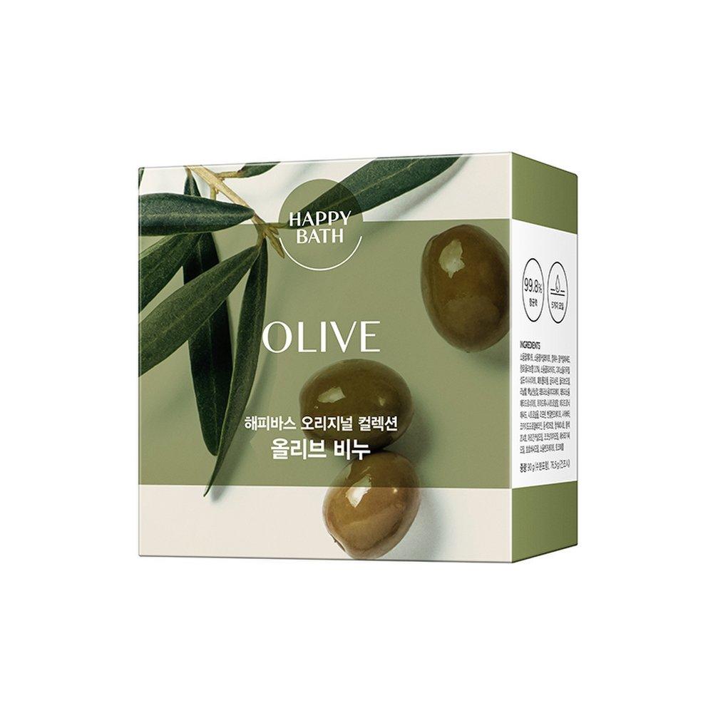 HAPPY BATH Оливковое мыло Original Collection 90 г 4 упаковки