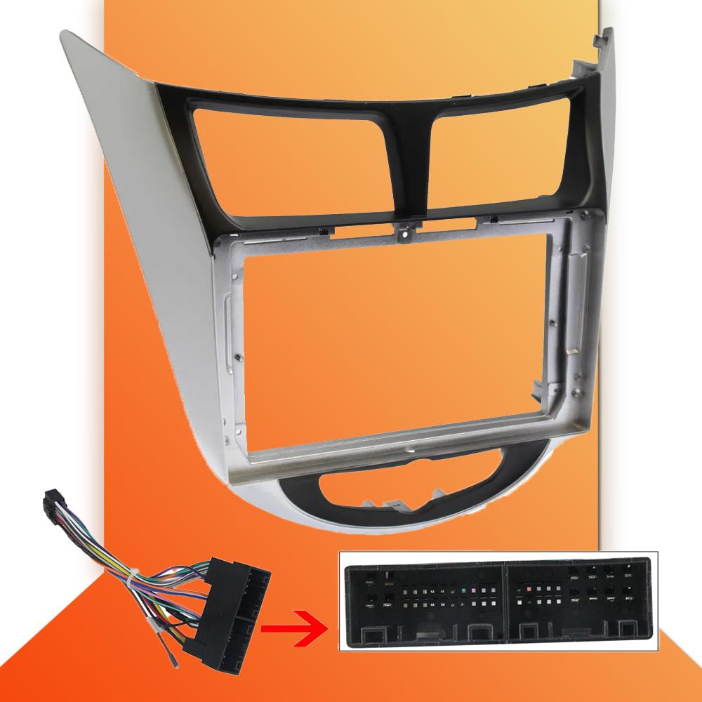 Автомобильное радио Android Auto Carplay для Hyundai Solaris Accent Verna 2010-2016, мультимедийный проигрыватель, головное устройство, стерео, GPS-навигация, BT WIFI 1+16 ГБ