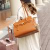 New Luxury PU Leather Pet Carrier Bag Breathable Handbag For Puppy Cat Fashion Dog One-shoulder Bag Portable Pet Travel Handbag