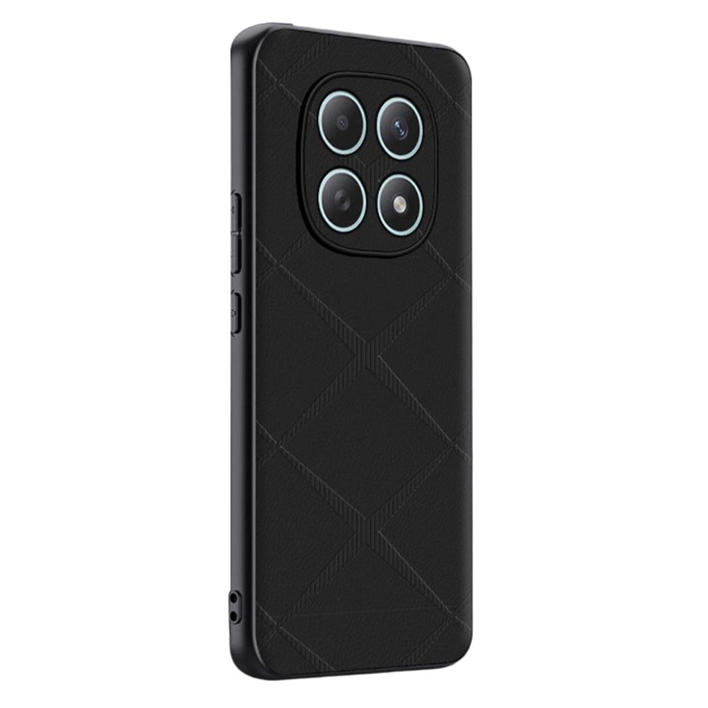 Чехол для телефона для Xiaomi Poco M8 5G/Redmi Note 15 5G (Глобальный)/15 4G (Глобальный) Чехол для телефона с X-образным узором из ТПУ, ПУ кожи и ПК, противоударный