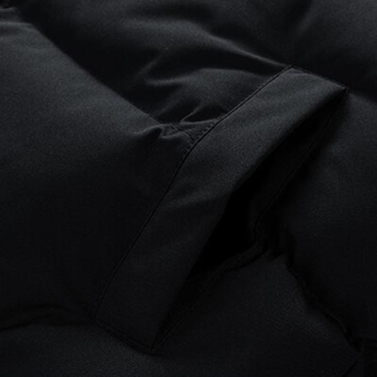 Осенне-зимний мужской жилет, ветрозащитный жилет с воротником-стойкой, свободная куртка без рукавов с хлопковой подкладкой для повседневной носки