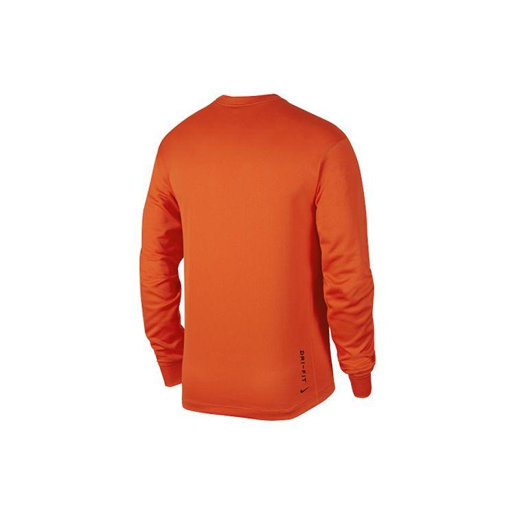 Nike ACG Dri-FIT Printed Letter Sports Quick-Drying Crew Neck Long Sleeve Sweatshirt Men Tops Orange Red CV0650-891