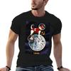 Laika - The first hero of the space T-Shirt Big Size Simple T-Shirt