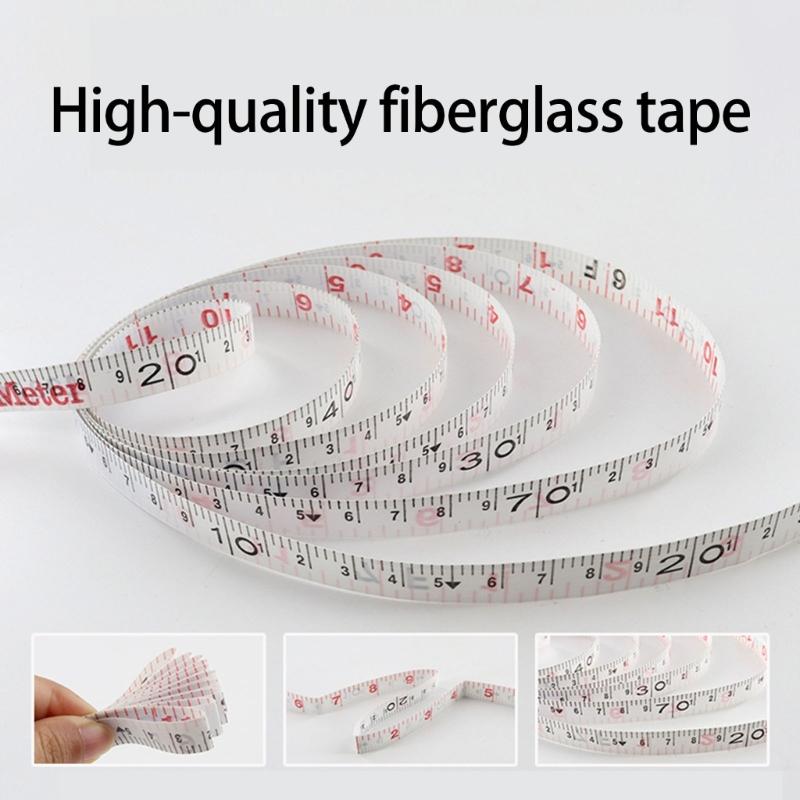 Метр Открытая катушка Стекловолоконная рулетка Ярд Измерительная лента для спортивной площадки, улицы, инженерная измерительная катушка