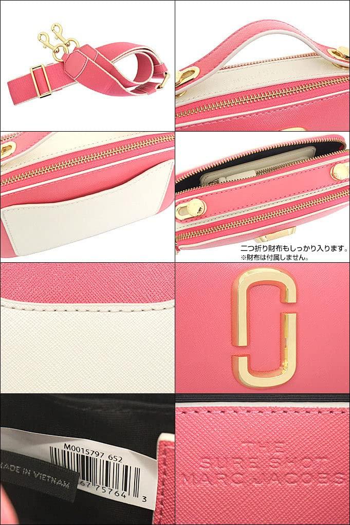 Сумка M0015797 Плоская розовая кожаная сумка для фотокамеры с логотипом Double J и ручкой сверху [Marc Jacobs] (Рюкзак) Женский [Бренд] [Товар]