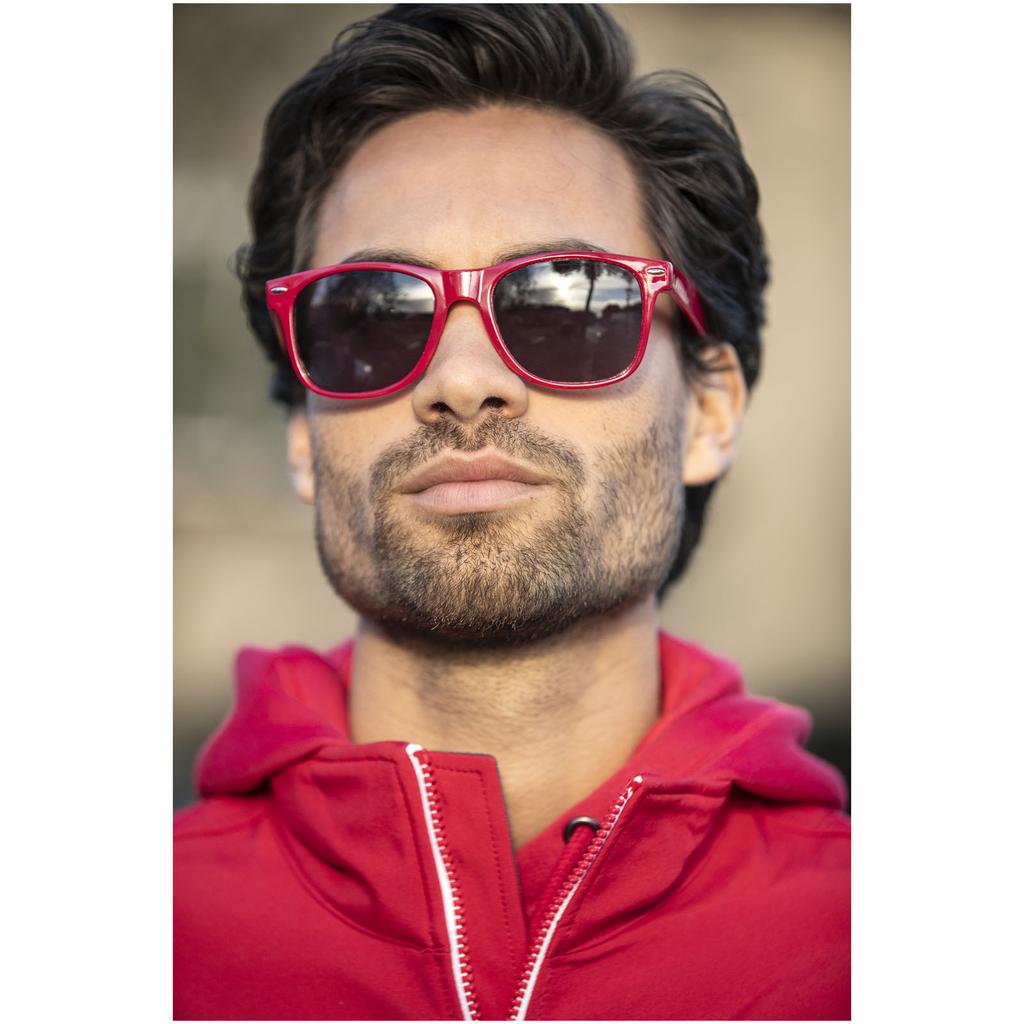 Gafas de sol de PET reciclado "Sun Ray" Blanco
