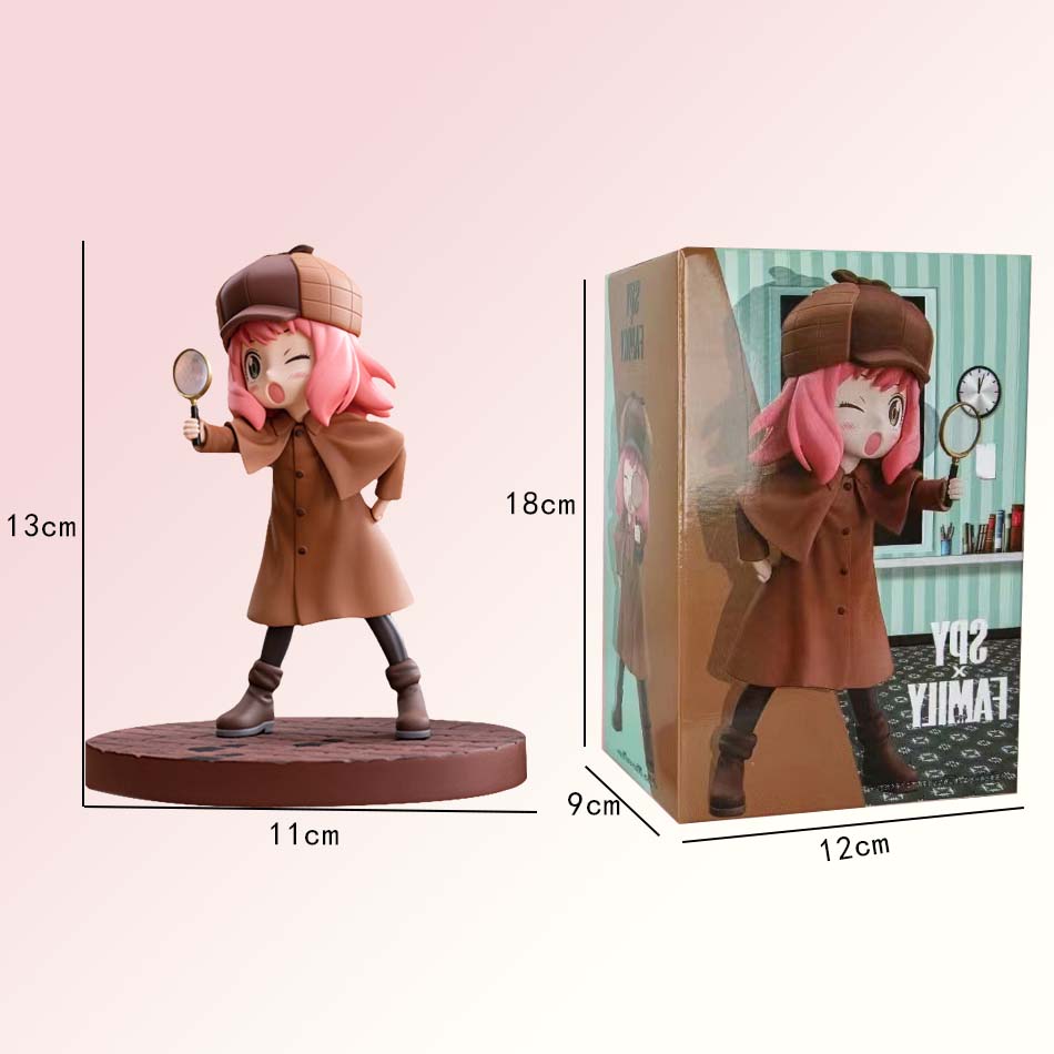 SPY X FAMILY CODE: Белая Фигурка Аниме Милая Кавайная Фигурка Игрушка Кукла Настольное Украшение Для Детей Взрослых Фанатов Девочки Подарок на День Рождения