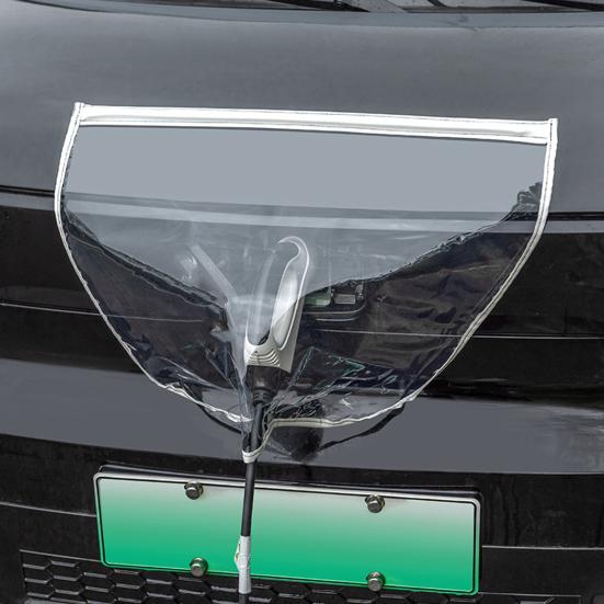 Автомобильное зарядное устройство New Energy, дождевик, магнитный, водонепроницаемый, ветрозащитный, универсальный, порт зарядки электромобиля для электромобилей, защитный чехол от дождя и снега