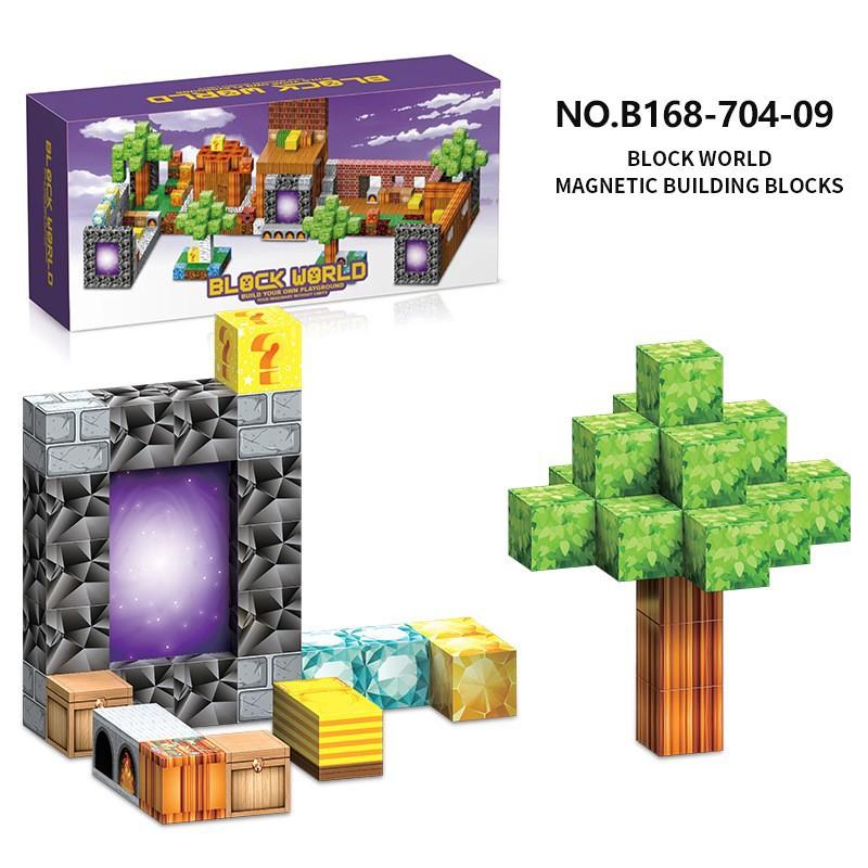 703 Square Diy Build New Mary Magnetic Building Block Puzzle Puzzle Puzzle Toy