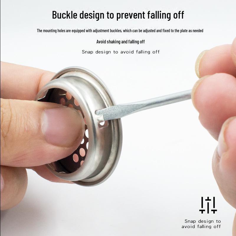 Sukop утолщенная круглая вентиляционная крышка из нержавеющей стали для гардероба и обувных шкафов