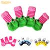4Pcs Cats Dogs Cotton Warm Anti-Slip Cartoon Pattern Socks