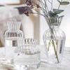 Прозрачная ваза, простой дизайн, декоративный домашний декор, шикарная универсальная прозрачная ваза для цветов для отеля
