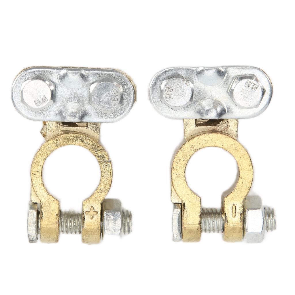 1 пара клемм автомобильного аккумулятора, устойчивые к коррозии металлические зажимы для клемм аккумулятора для автомобилей