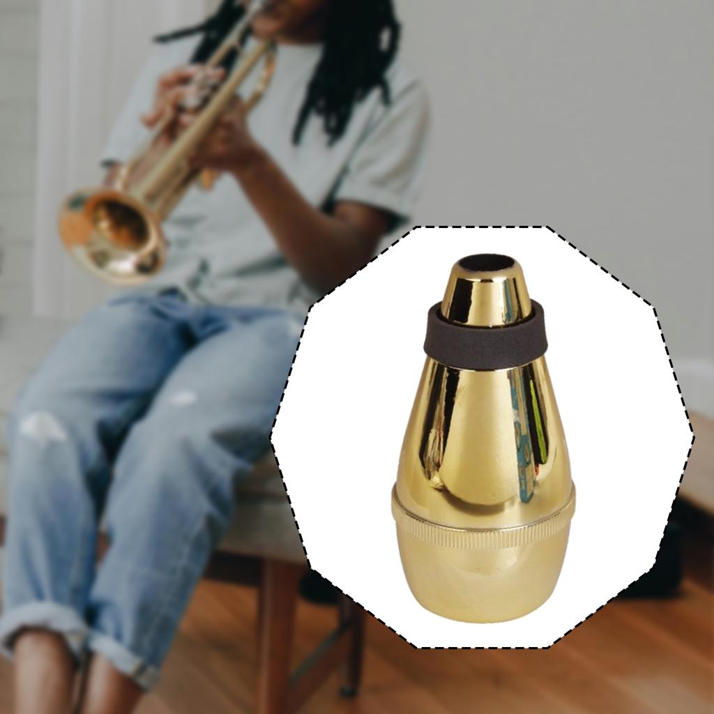 1 шт. Сурдина для трубы BB Музыкальный инструмент Аксессуары для ослабления звука трубы для начинающих трубачей Сценическое выступление