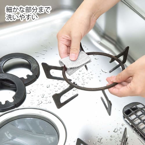 Sanko Kitchen Sponges, Antibacterial Cleaner for Dishes, Cups, and Sinks, Made in Japan, "Bikkuri Fresh" (20 Sponges), 6 x 8 cm, Gray, BA-55
