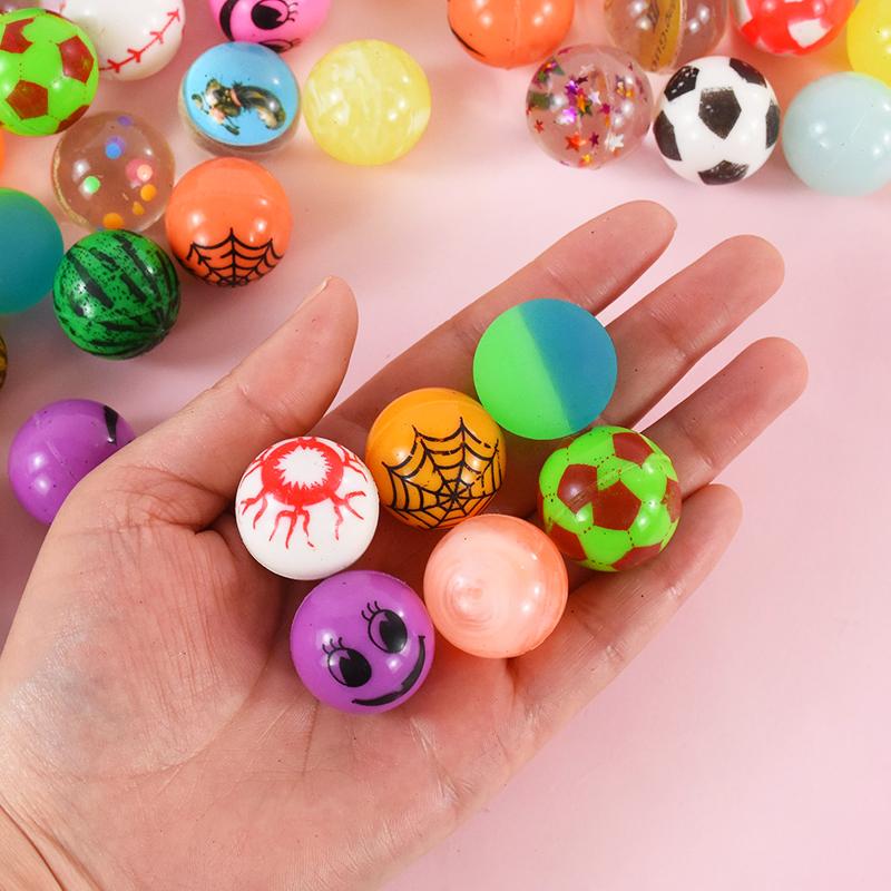 10/20 шт., прыгающие мячи, игрушки, детские сувениры на день рождения, подарок для гостей, прыгающий резиновый мяч, пиньята, наполнители для мешков с подарками, угощение, награда