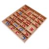 Алфавит Игрушка, Изготовлена из Дерева, Образовательные Игрушки для Дошкольного Обучения