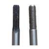 New 2pcs/1pc One End Thread One End 9 Teeth 8mm Thickness Drive Shaft for 26mm Tube Grass Trimmer Brush Cutter 762mm Long