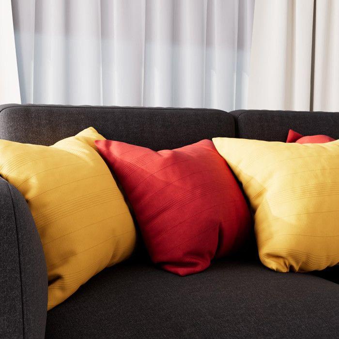 Чехол на подушку 60x60 см ADELE горчичный, Soleil d'Ocre