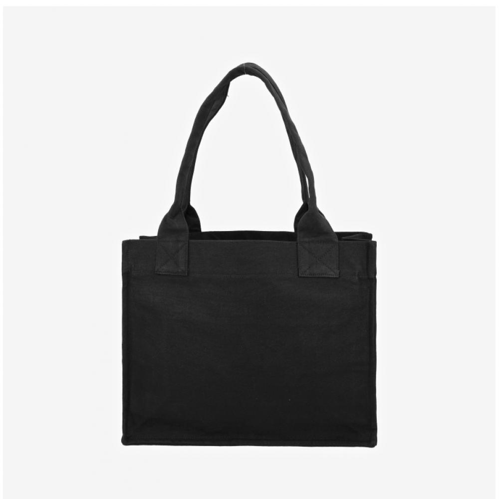 Ganni Large Banana Logo Easy Shopper Tote Bag A6897 099