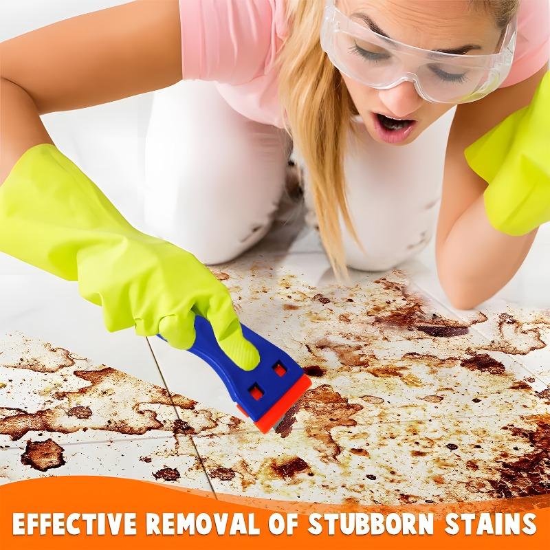 Car Window Glass Cleaning Scraper Sticker Remover Label Cleaning Multi-functional Plastic Scraper Glue Remover Cleaning Tools