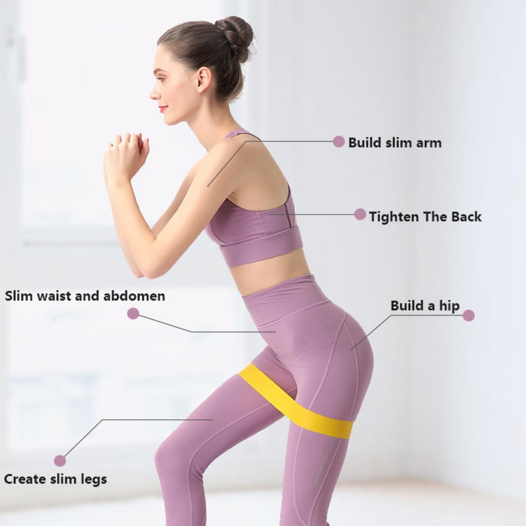 Портативное оборудование для фитнеса, резиновые ленты сопротивления, тренажерный зал для йоги, силовые эластичные упражнения